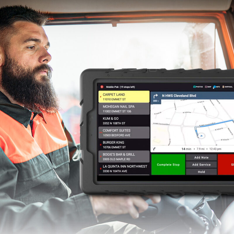 Soft-Pak software for waste haulers powered by ai