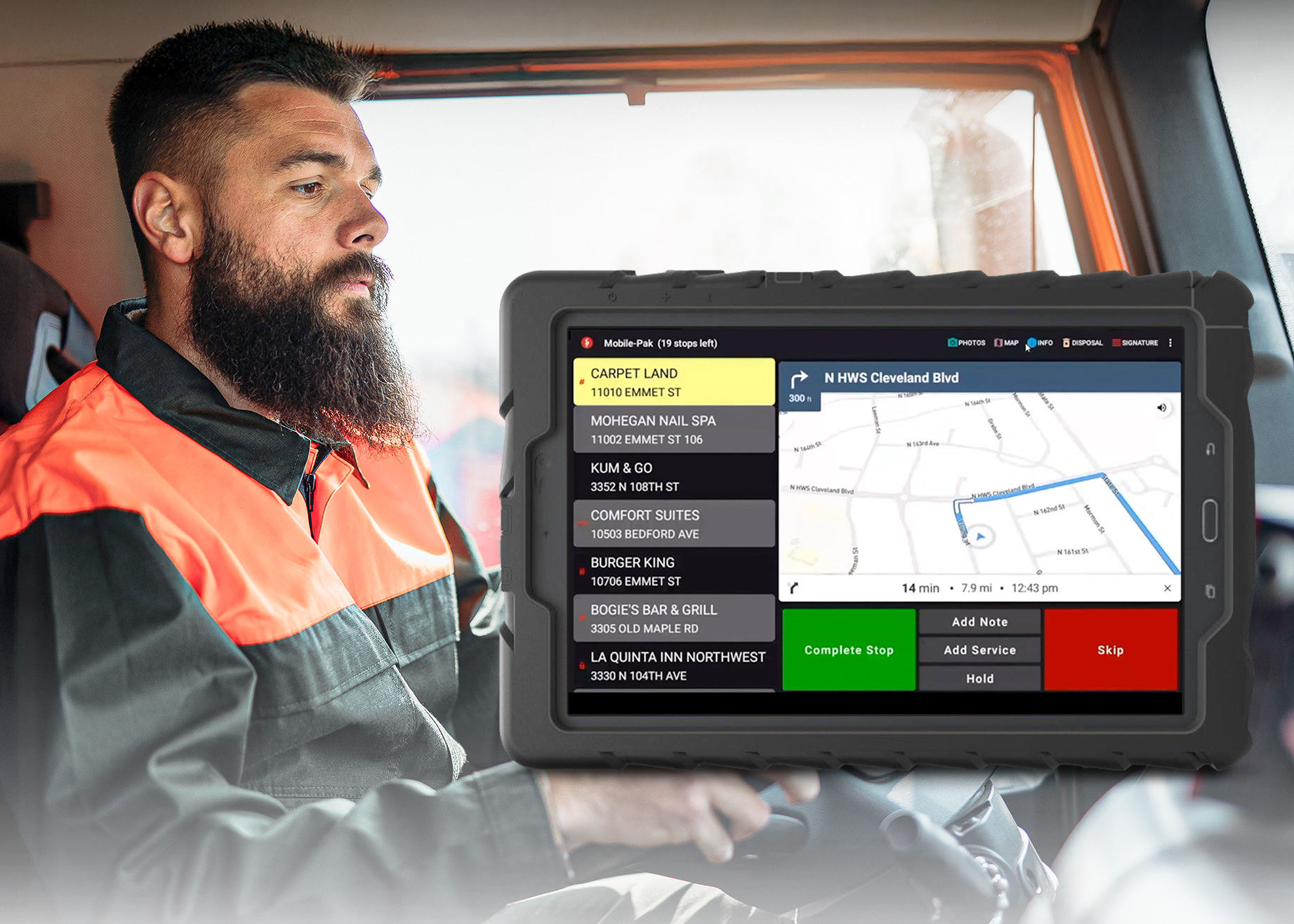 Soft-Pak software for waste haulers powered by ai